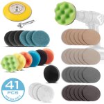 Stahlwerk kit de r�paration pour phares 41 pi�ces kit de polissage pour phares