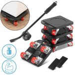 Stahlwerk kit de transport de meubles 4 roulettes de transport et 1 l�ve - meubles