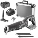 Scie sabre sans fil brs - 20 st avec batterie li ion 20 volts, 4 ah, 0 - 2600 tr / min - stahlwerk