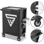 Stahlwerk servante d'atelier falcon avec 7 tiroirs verrouillable chariot montage