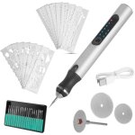 Stahlwerk stylo de gravure usb ug - 300 st avec 8 w accu - graveur stylo de gravure