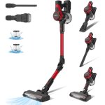 Stanew aspirateur balai sans fil, 30kpa aspirateur sans fil puissant, 320w aspirateur pliable, 40min ...