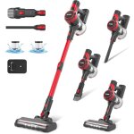 Stanew - aspirateur balai sans fil sans sac multifonctions, aspirateur sans fil puissant 4 en 1, 2 vitesses, ... Stanew - aspirateur balai sans fil sans sac multifonctions, aspirateur sans fil puissant 4 en 1, 2 vitesses, ...