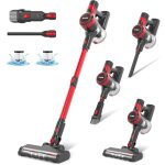 Stanew - aspirateur balai sans fil sans sac multifonctions, aspirateur sans fil puissant 4 en 1, 2 vitesses, ...