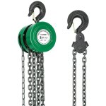 Stanew - palan � cha�ne manuel avec crochet robuste, capacit� de charge 2 tonne hauteur de levage 6, ...