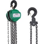 Stanew ? palan manuel � cha�ne 2t ? hauteur de levage 3m ? acier alli� et cha�ne en acier au mangan�se ...