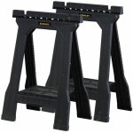 Stanley - lot de 2 tr�teaux - pliable - 362 kg - plateau int�gr� - fatmax stst1 - 70355