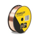 460628 bobine fil acier pour soudure mig / mag sans gaz -  0, 9 mm - 0, 9 kg - stanley