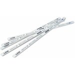 5 lames de scies � m�taux lion - 0 - 15 - 801 - flexible lion 8 - 10 - 12 dents / cm - stanley