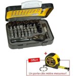 Stanley coffret � outils m�tallique 39 pi�ces compact