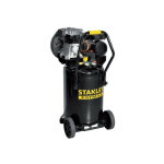 Stanley ? compresseur vertical bi - cylindre 90l 3hp 2, 2kw 10bar ? d�bit d'air 330 l / min ? entra�nement ...