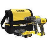 Stanley - ensemble d'outils sfmck217m1s - qw (sfmcd715 + sfmcf920) 18 v 1x4 0 ah accu.