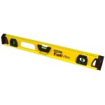 Stanley ? niveau � bulle 60 cm ? aluminium l�ger et durable ? pr�cision + / - 0, 5 mm / m ? 3 fioles ...