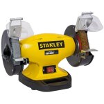 Meuleuse polisseuse Ø150mm touret à meuler 330w base en fonte stanley Meuleuse polisseuse Ø150mm touret à meuler 330w base en fonte stanley