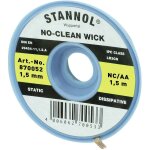 Tresse de dessoudage nc / aa 1. 5 mm stannol c95788
