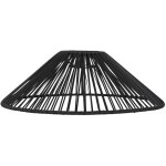 Abat - jour vide, rotin, noir, e27, extérieur, 38 cm - star trading Abat - jour vide, rotin, noir, e27, extérieur, 38 cm - star trading