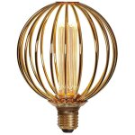 Star trading - ampoule led 'decoled metal', or, e27, 4, 3w, 180lm, variateur 3 - step, blanc chaud