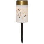 Bougie solaire hearty, piquet de terre, extérieur, bougie funéraire, bougie, décoration, blanc, solaire, ... Bougie solaire hearty, piquet de terre, extérieur, bougie funéraire, bougie, décoration, blanc, solaire, ...