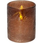 Star trading feuille de flamme de bougie led en cire