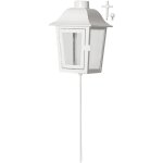 Star trading - lanterne serene, piquet de terre, lanterne funraire, dcoration, blanc, extrieur, 45 ...
