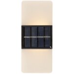 Lanterne solaire wally frost, applique murale, dpolie, led, capteur crpusculaire, blanc chaud & lumire ...
