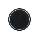 Lot de 2 dessous de verre antidrapants en silicone pour porte - gobelet de voiture, 2, 75 pouces, strass ...