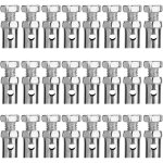 Cable stop, 24pièces serre cable velo kit de réparation de cable d'accélérateur d'arrêt de cable adapté ... Cable stop, 24pièces serre cable velo kit de réparation de cable d'accélérateur d'arrêt de cable adapté ...