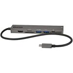 Startech. com adaptateur multiport usb - c - usb type c vers hdmi 2. 0 4k 60hz, alimentation 100w passthrough, ...