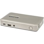 Startech. com dock usb c - usb - c vers displayport 4k 30hz ou vga - chargement usb power delivery 65w ...