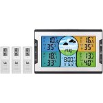 Station météo numérique avec 3 capteurs à distance 328ft / 100m moniteur d'humidité de la température ... Station météo numérique avec 3 capteurs à distance 328ft / 100m moniteur d'humidité de la température ...
