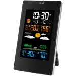 Station mto sans fil, thermomtre hygromtre baromtre intrieur extrieur, horloge numrique rveil ...