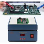 Station de prchauffage lectronique 800 w 200 x 200 mm station de prchauffage avec affichage numrique ...