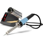Station de soudage 40 - 48 w avec �l�ment chauffant en mica, fer � souder precision, support et �ponge, ...
