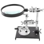 Station de soudage en forme de loupe, rparation de soudage de bureau avec fixation auxiliaire de table ...