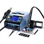 Station de soudage num�rique fer � souder avec �cran lcd 100 480 �c temp�rature r�glable de la panne ...
