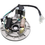 Stator magnto pour moteur horizontal de moto tout - terrain  dmarrage rapide 49cc 50cc 70cc 90cc 110cc ...