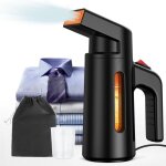 Steamer d�froisseur vapeur, d�froisseur vapeur voyage 700w, 40s chauffe rapide, repassage chemise noir ...