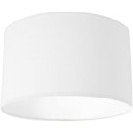 Abat - jour - shade - blanc - tissu -  40cm - e27 - - steinhauer