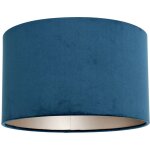 Steinhauer - abat - jour - shade - bleu - velours tissu -  30cm -