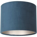Steinhauer - abat - jour - shade - bleu - velours tissu -  20cm -