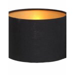 Abat - jour - shade - noir - lin - � 13cm - e14 - - steinhauer