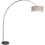 Steinhauer - anne lighting - lampadaire - curve - gris noir - m�tal - lampe