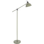 Lampadaire lampadaire lampe de salon mtal vert rotatif h 130 cm