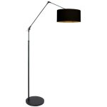 Steinhauer - lampadaire - prestige chic - noir - lin métal - Steinhauer - lampadaire - prestige chic - noir - lin métal -