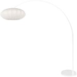 Steinhauer - lampadaire - sparkled light - blanc - m�tal tissu -