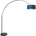 Steinhauer - lampadaire - sparkled light - noir - métal velours Steinhauer - lampadaire - sparkled light - noir - métal velours