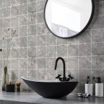 Sticker mural carrelage adhésif cuisine salle de bain - 24 stickers carrelages marbre gris de obidos ... Sticker mural carrelage adhésif cuisine salle de bain - 24 stickers carrelages marbre gris de obidos ...