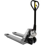 Stier transpalette, gris, charge 2 500 kg, longueur des fourches 1 150 mm, chariot �l�vateur manuel, ...