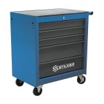 Stilker - servante d'atelier 5 tiroirs compose de 152 outils