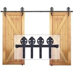 Kit de rail porte coulissante quincailleri industriel systeme pour porte suspendue ensemble industriel ...